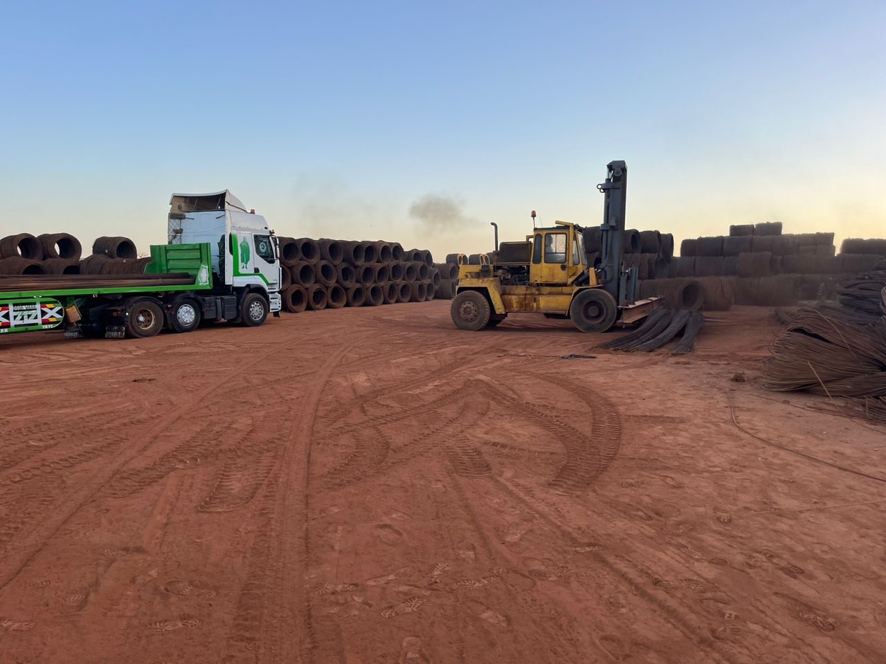 Plateforme de stockage extérieure